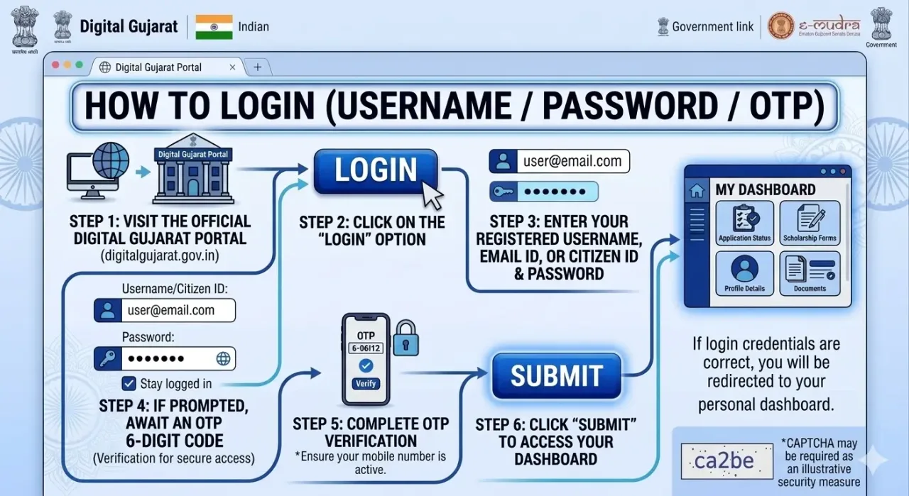 Digital Gujarat Scholarship 2026–27: Eligibility, Application Process, Login 12 blue 1
